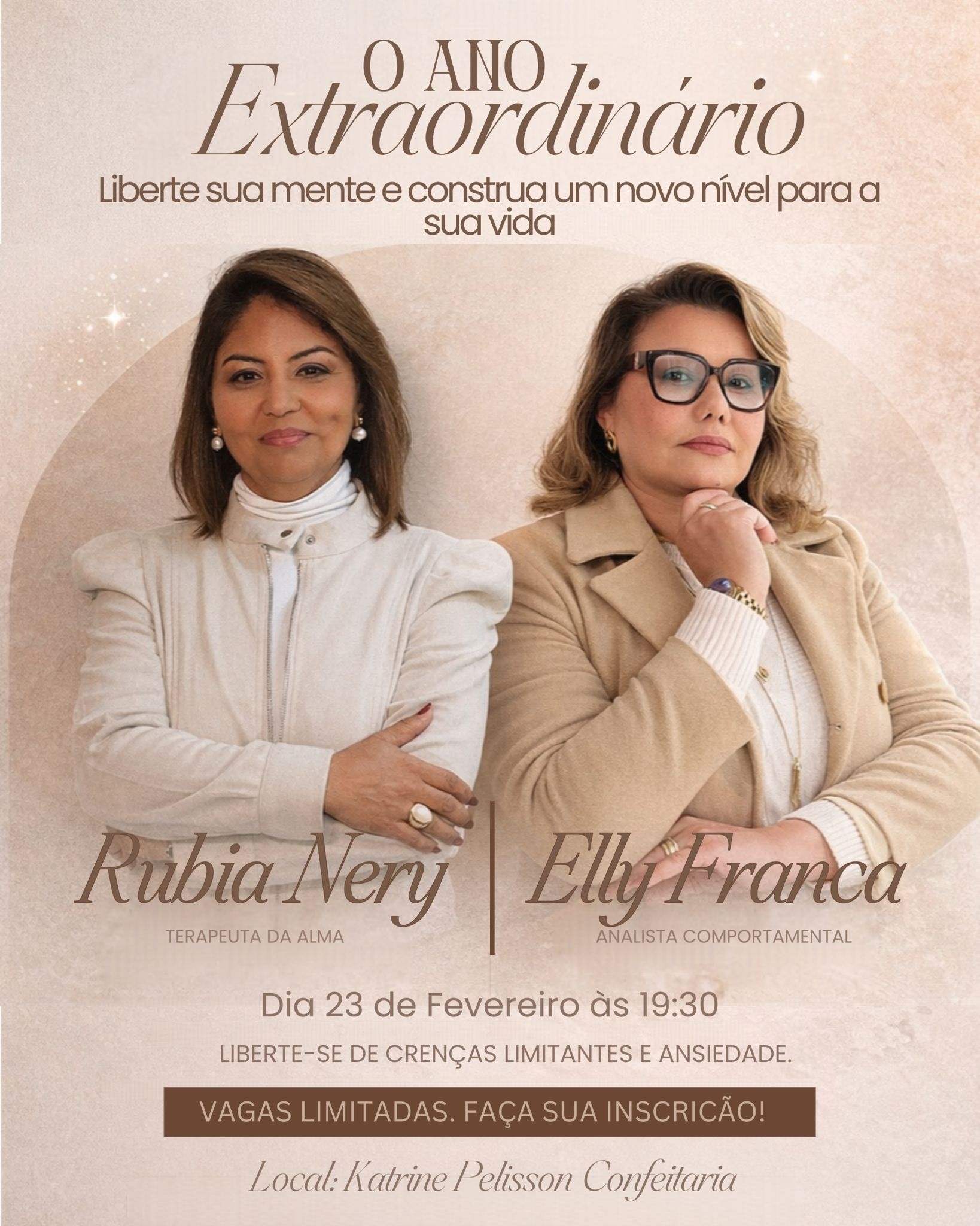 Rúbia Nery e Elly Franca